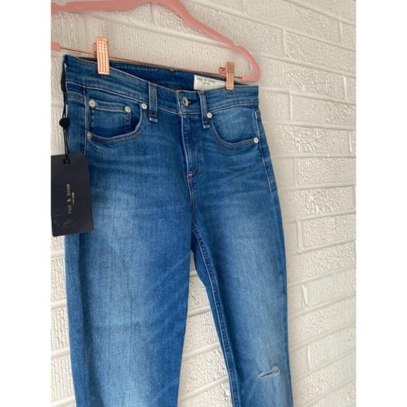 Rag & Bone mid-rise ankle skinny NWT - Picture 3 of 12